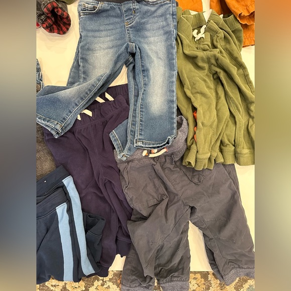 Baby Boys Twin Lot Of 18 Pieces Pants Size 18 Months - Picture 3 of 7